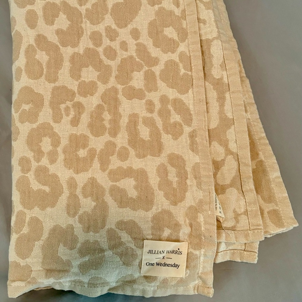 Jillian Harris x One Wednesday scarf/ blanket 100% Turkish cotton